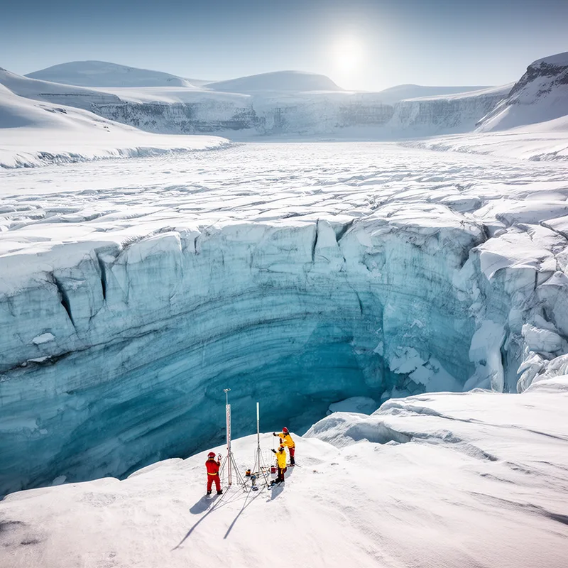 polar glacier