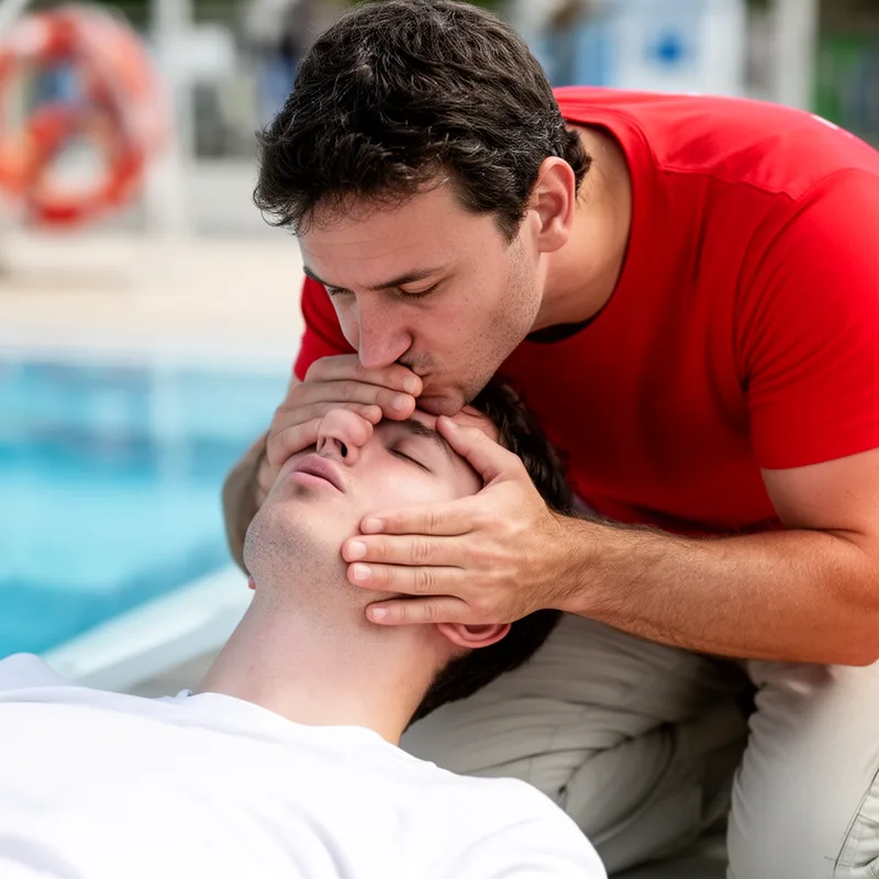 kiss of life