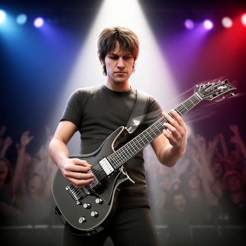 shred guitar solo