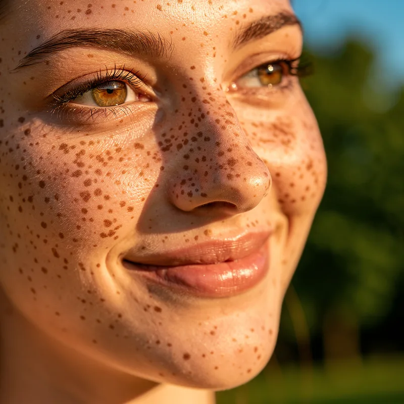 freckled
