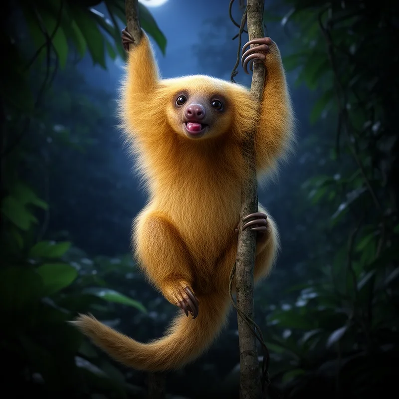 silky anteater