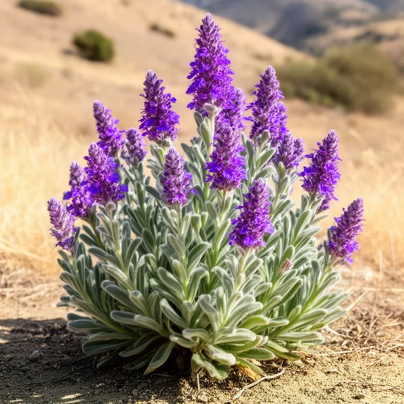 Trichostema lanatum