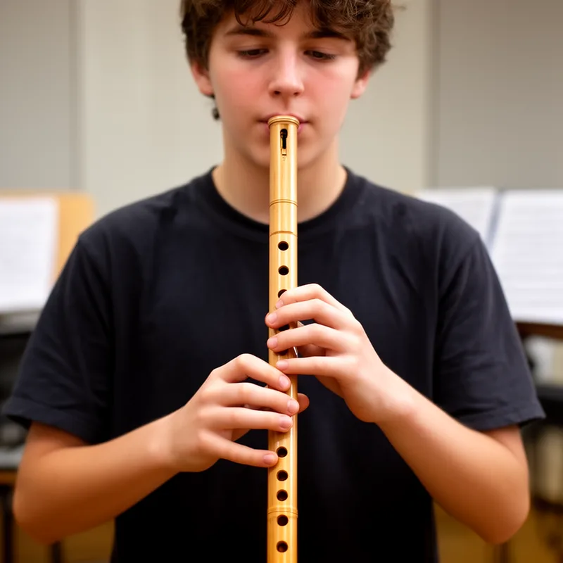 vertical flute