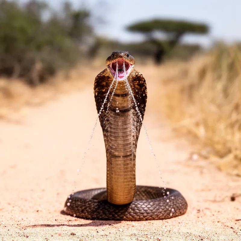 spitting snake
