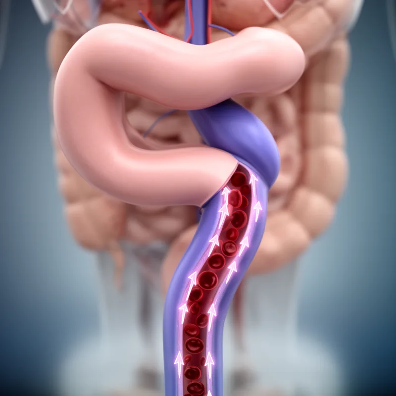 sigmoid vein