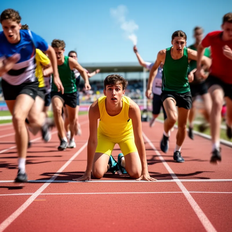 slow off the mark