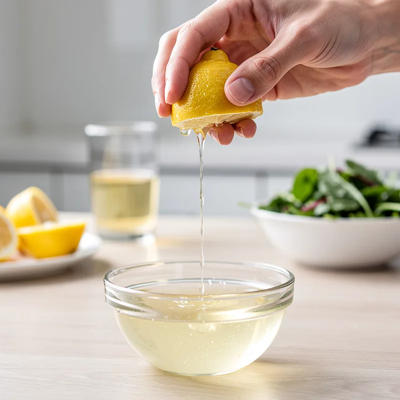 fresh lemon juice