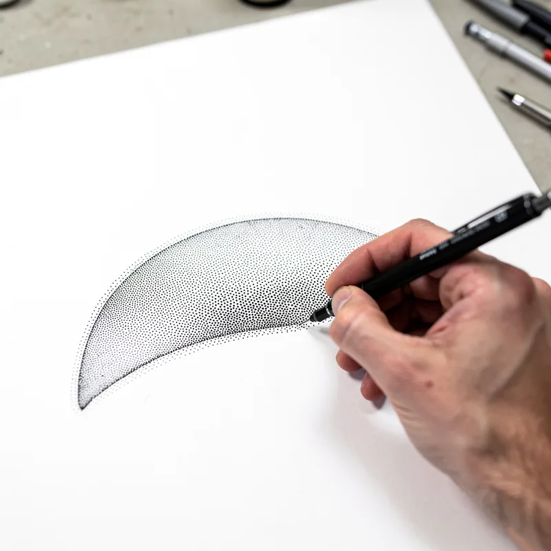 to stipple