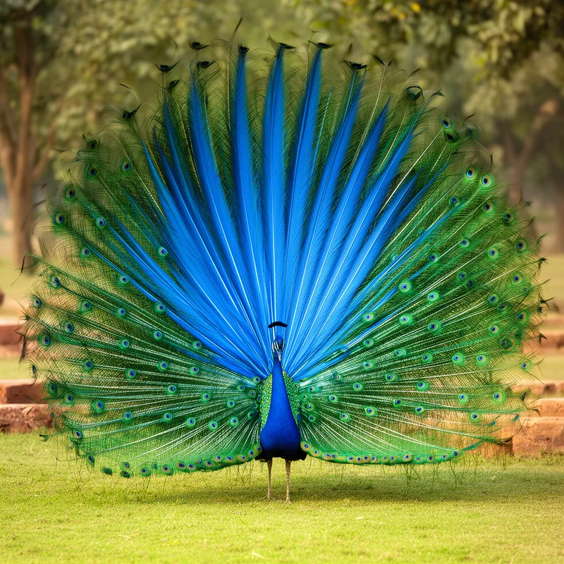 Indian peacock
