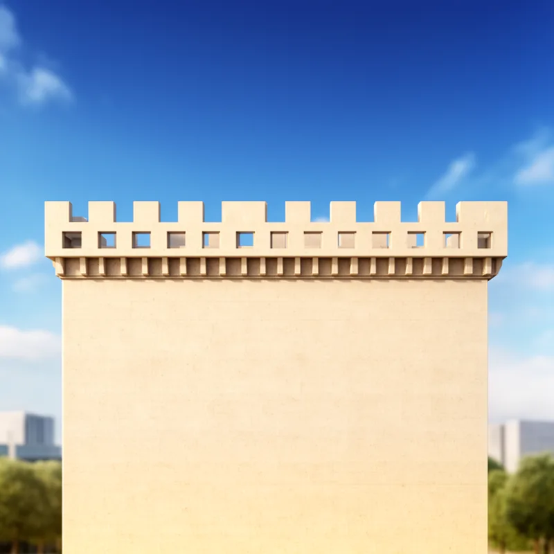 castellated