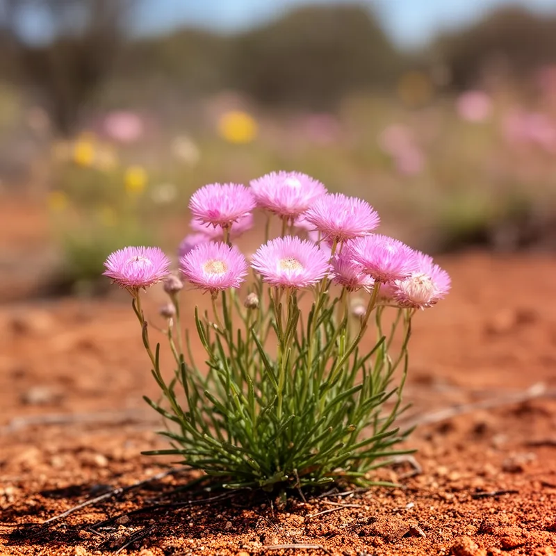 Helipterum manglesii