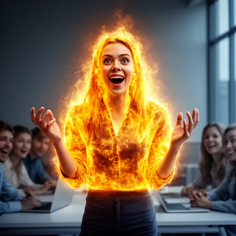 flame-like