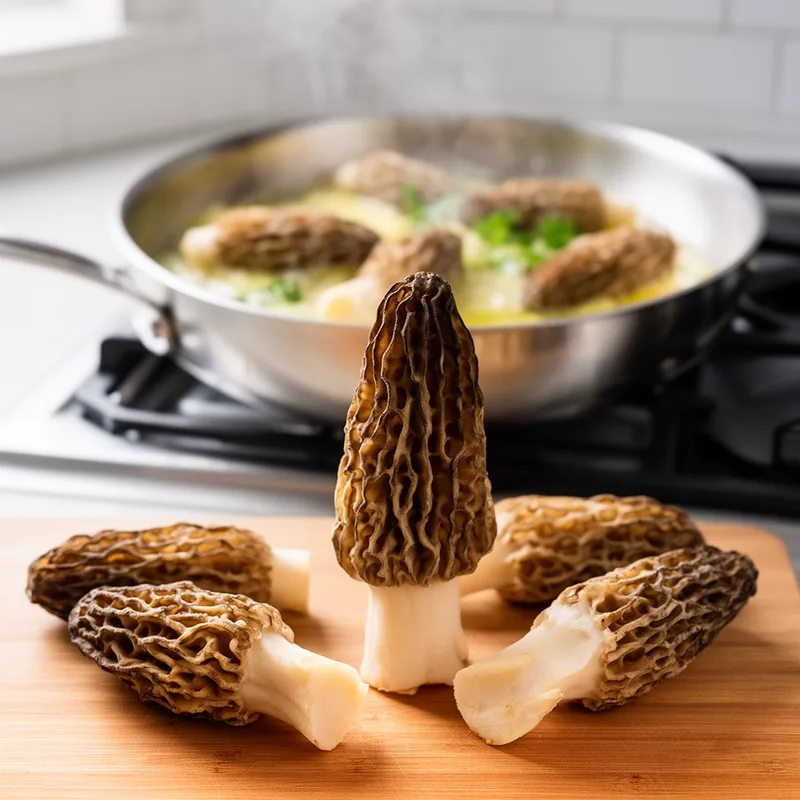 sponge morel