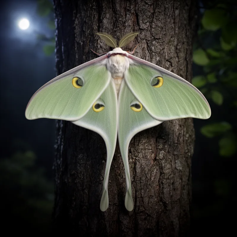 Actias luna