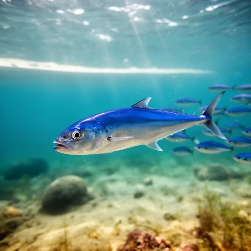 blue runner