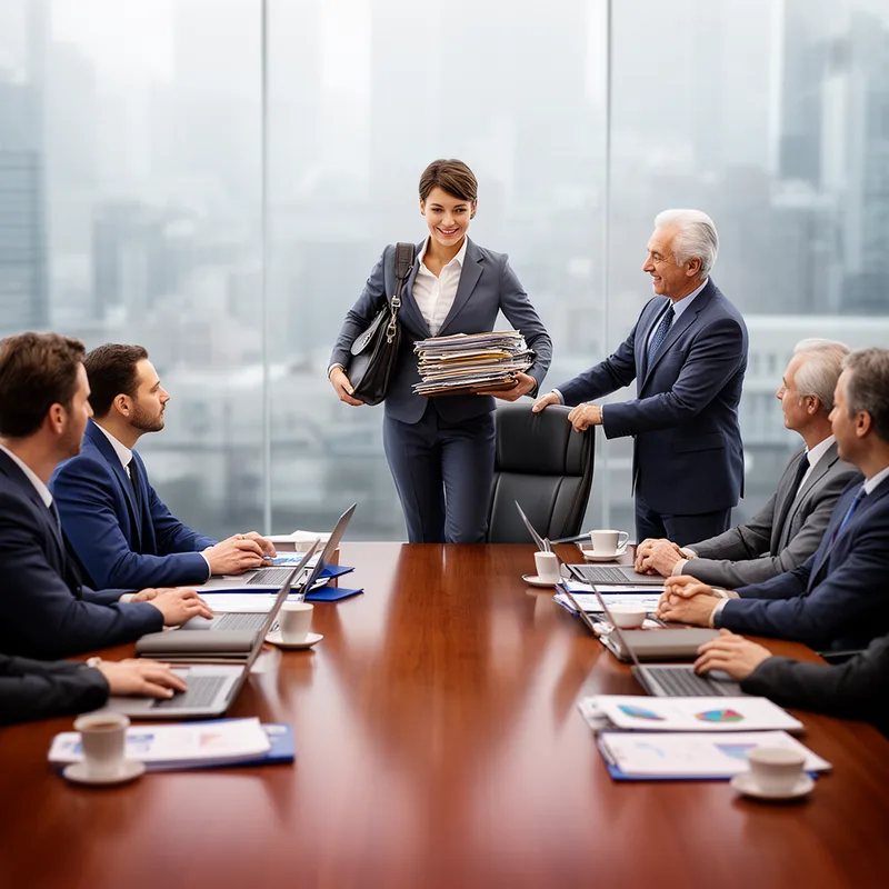 to earn a seat at the table