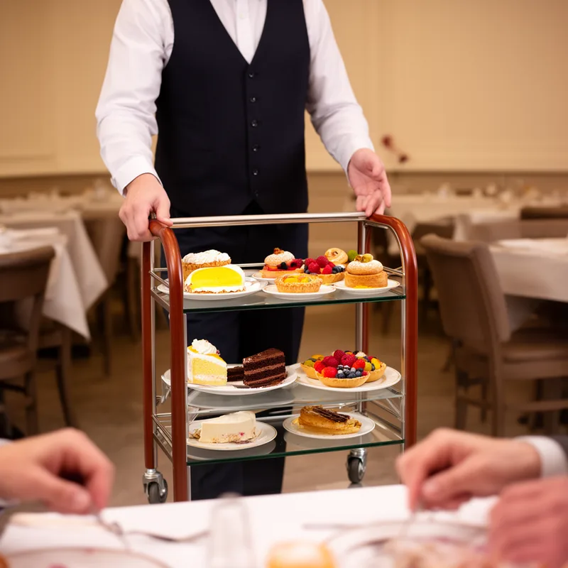 pastry cart