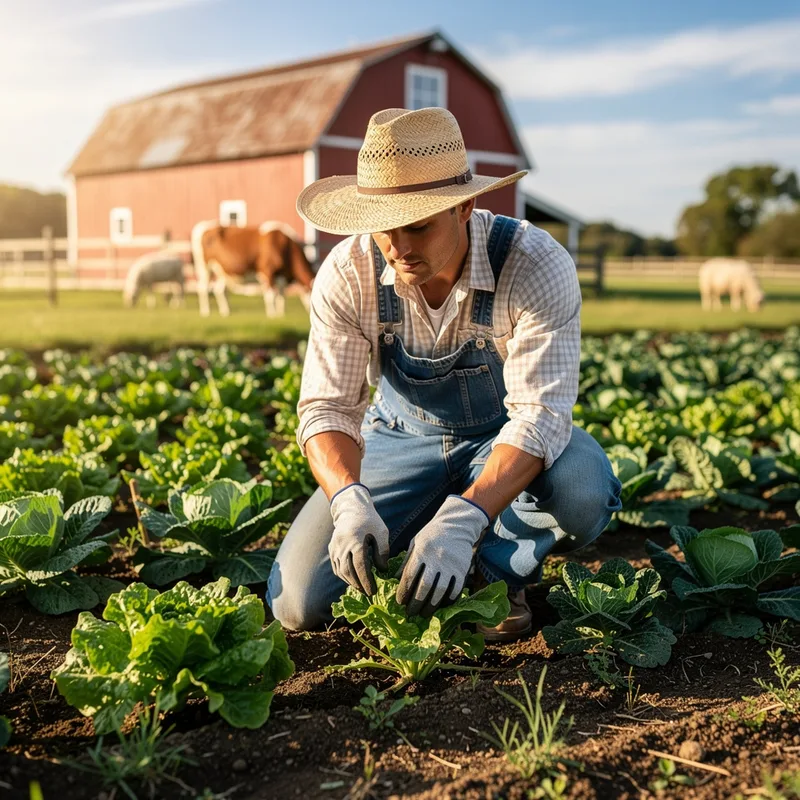 to farm