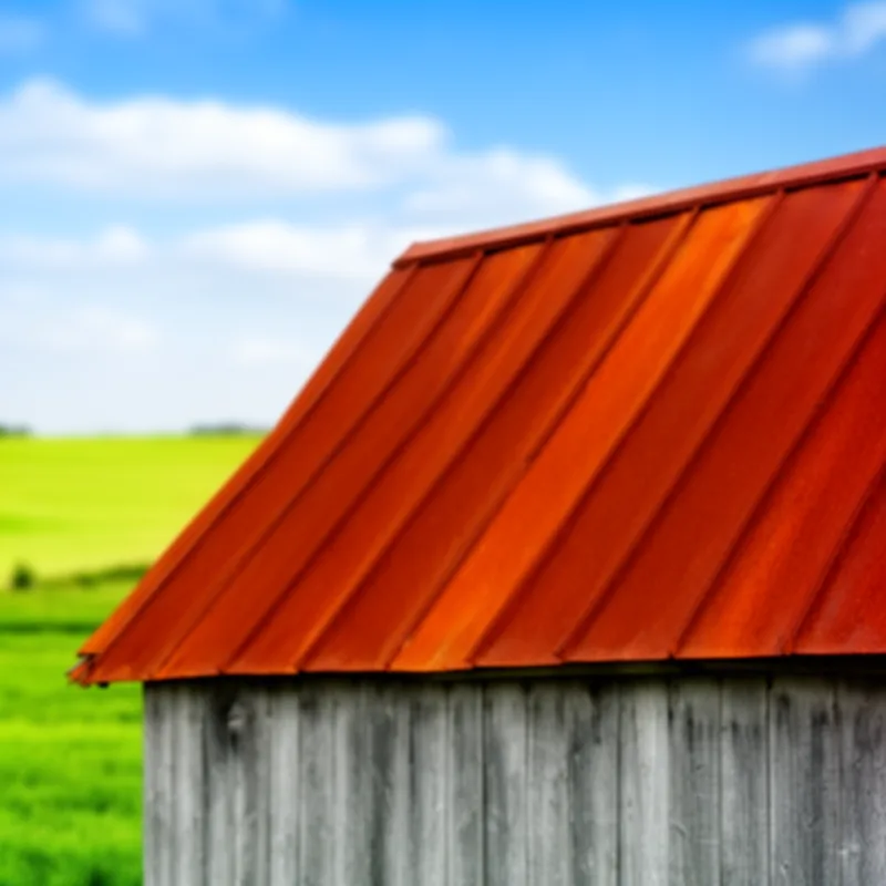 rust-colored
