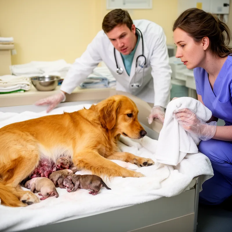 whelping process