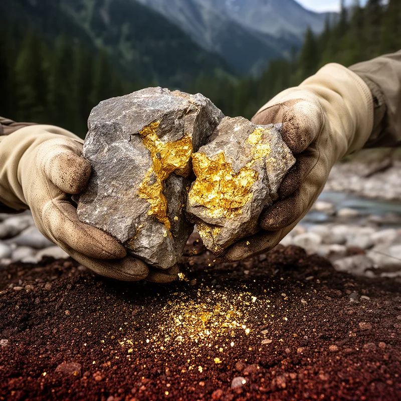 gold-bearing
