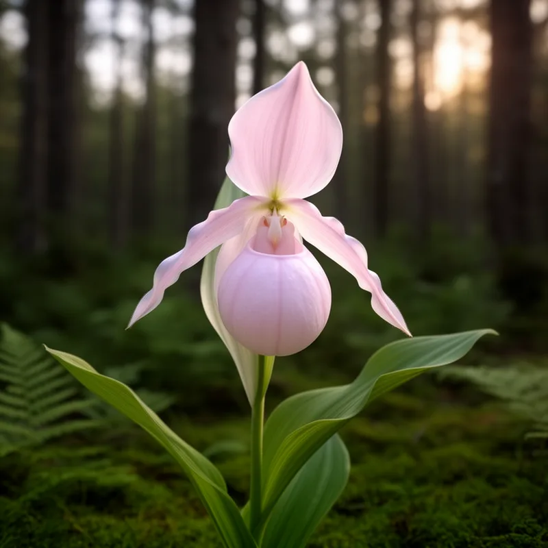 Cypripedium album