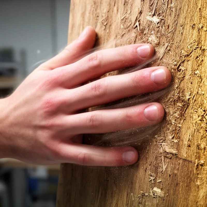 rubbing