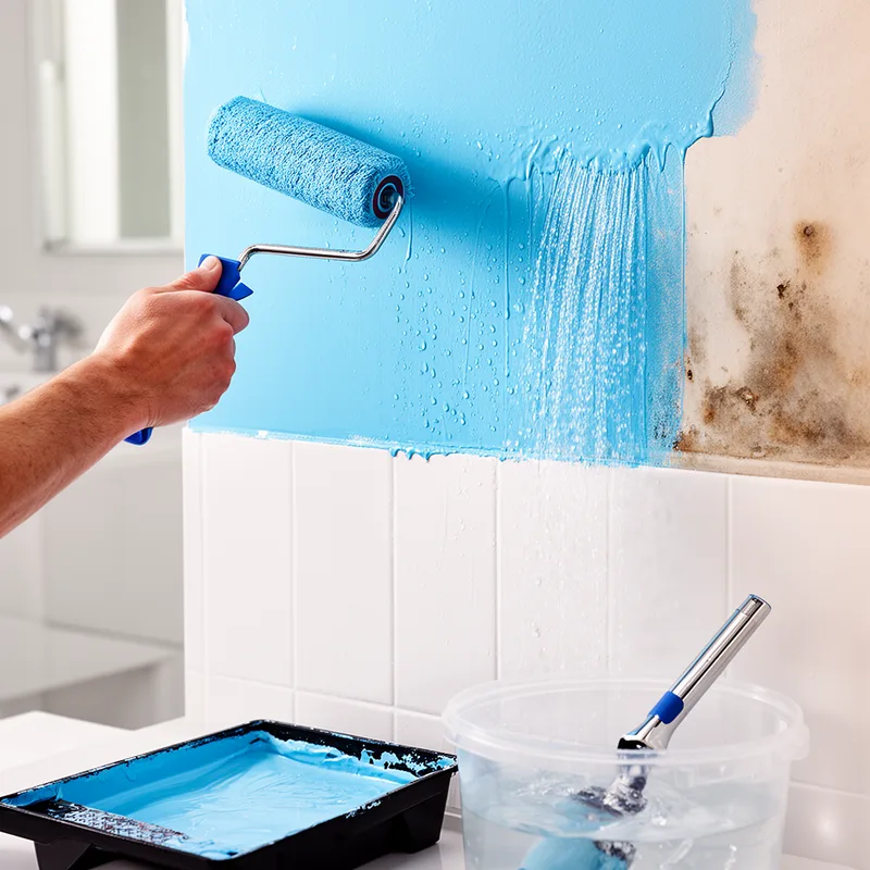 rubber-base paint