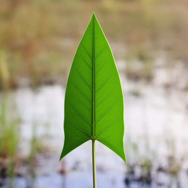 hastate leaf