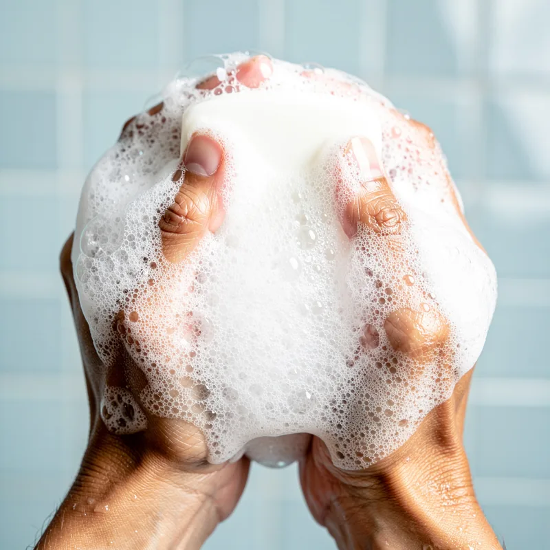 to lather