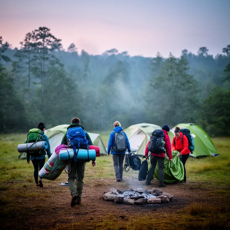 decampment