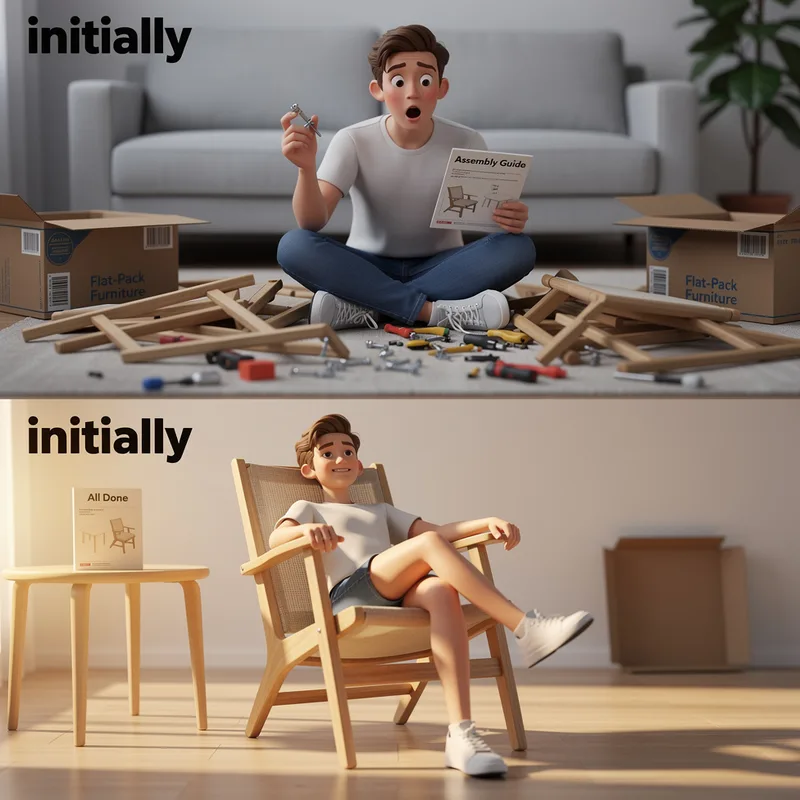initially