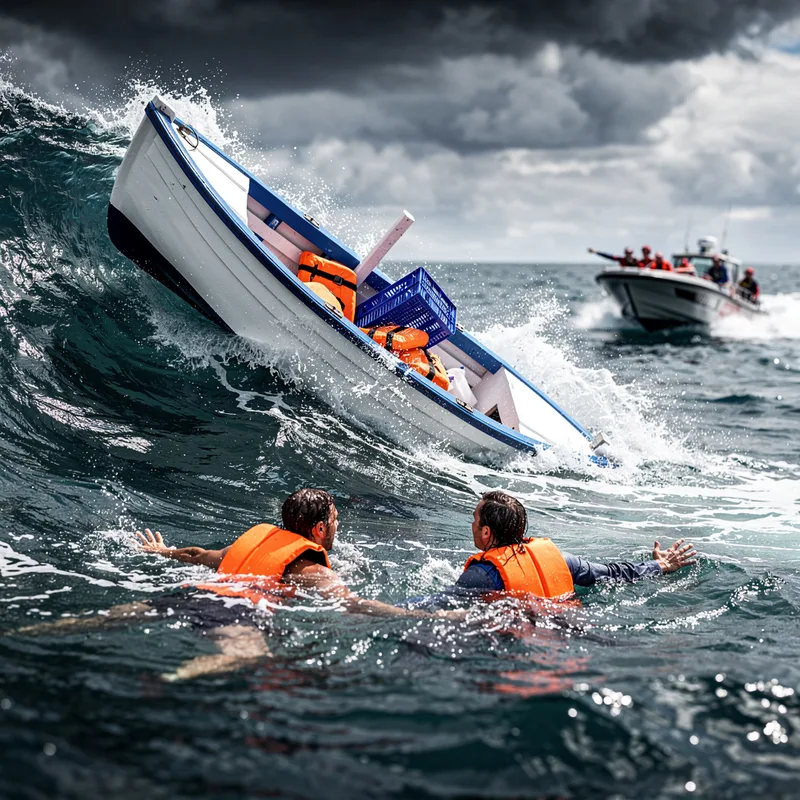 capsizing