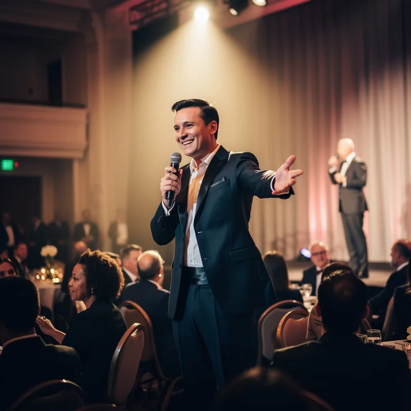 master of ceremonies