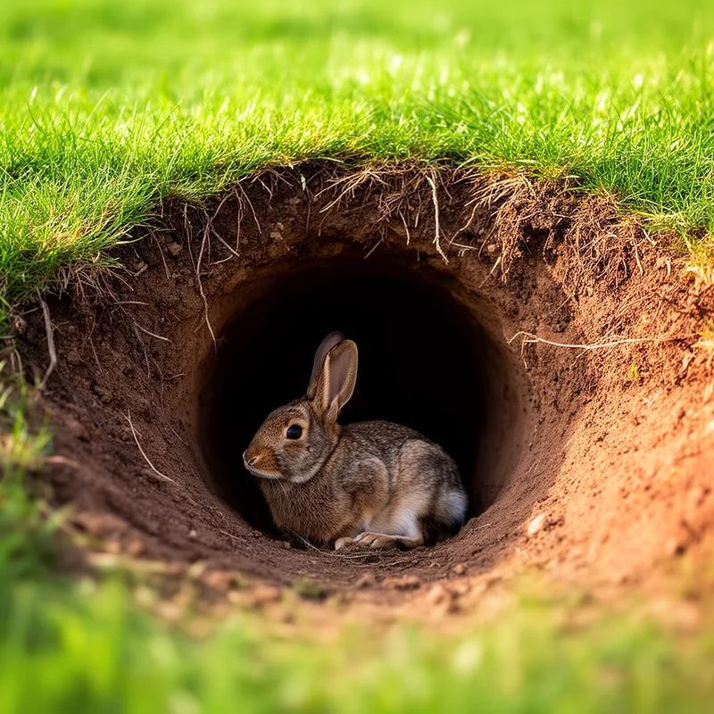 burrow