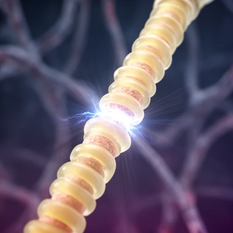 Ranvier's nodes