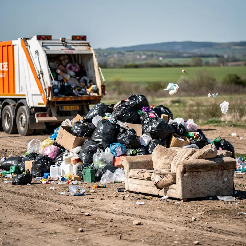 trash dump
