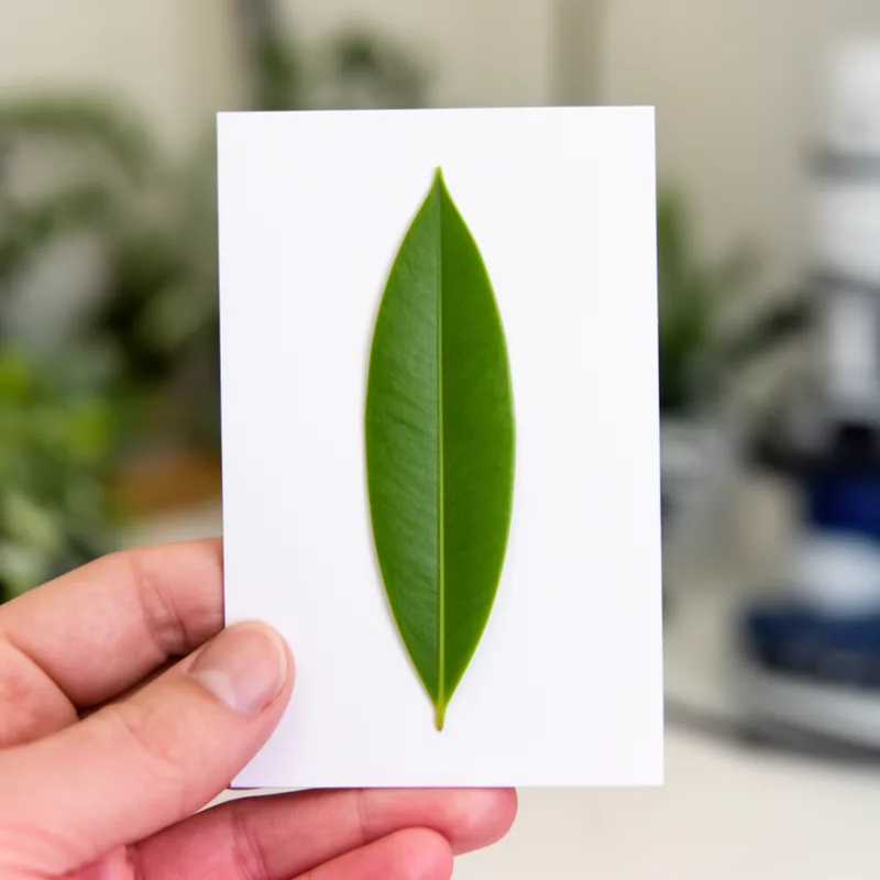 elliptic leaf