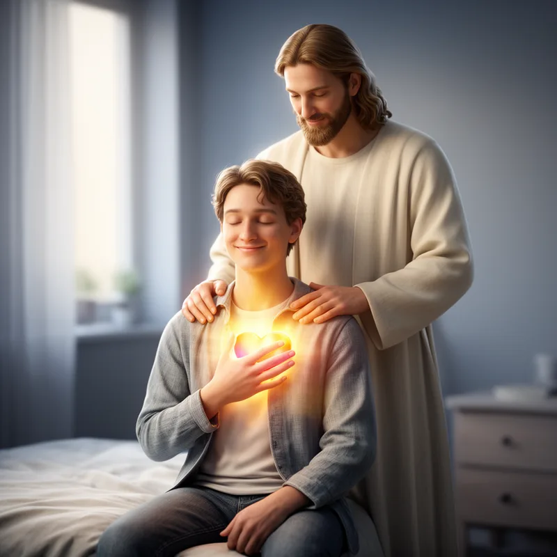 to have Jesus in one's heart