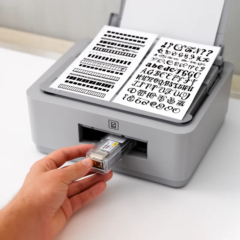 font cartridge
