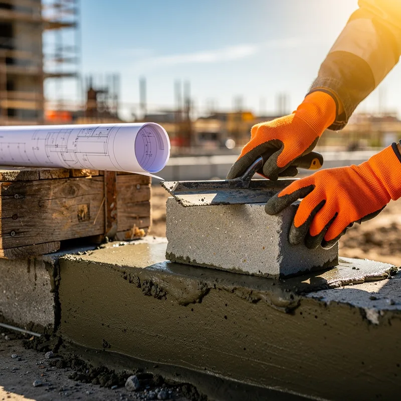 to lay the foundation