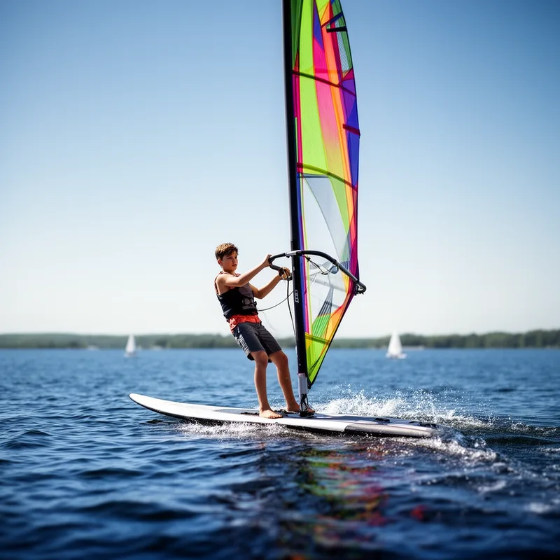to sailboard