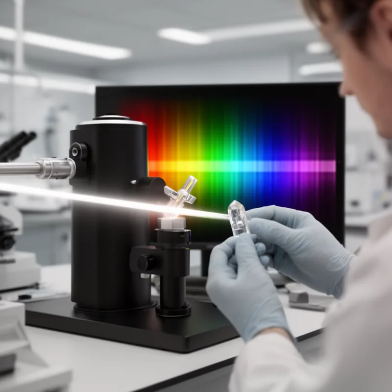 spectrographically