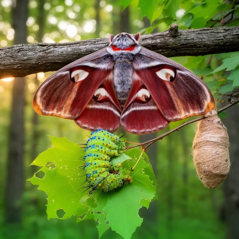 Hyalophora cecropia