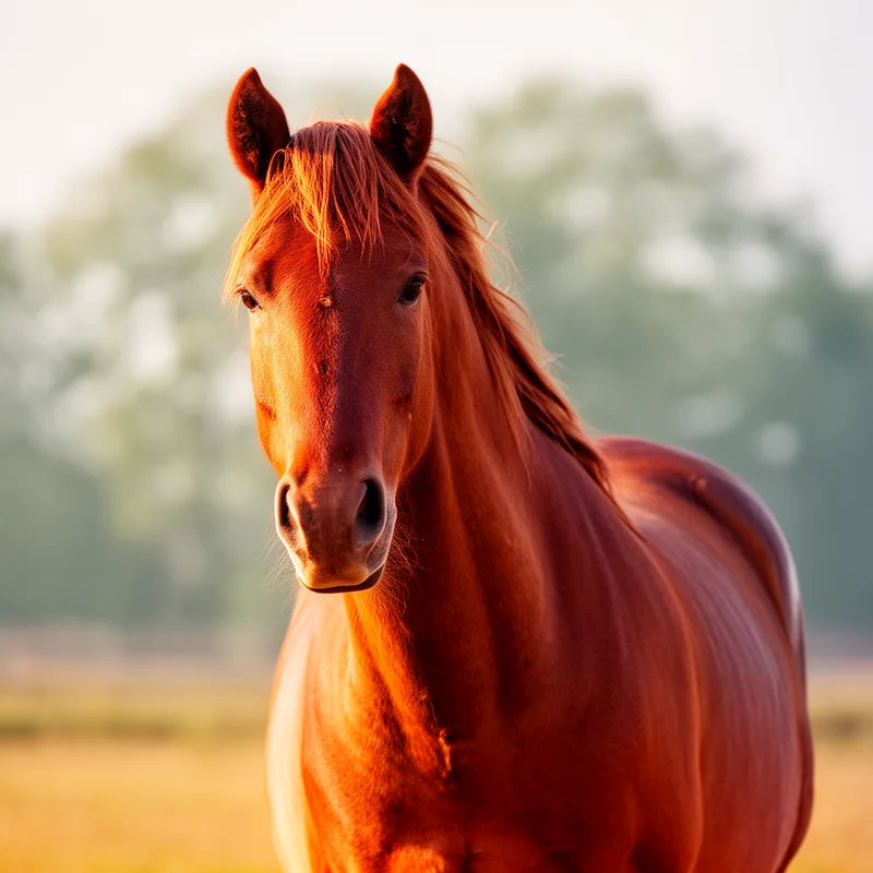 chestnut-colored
