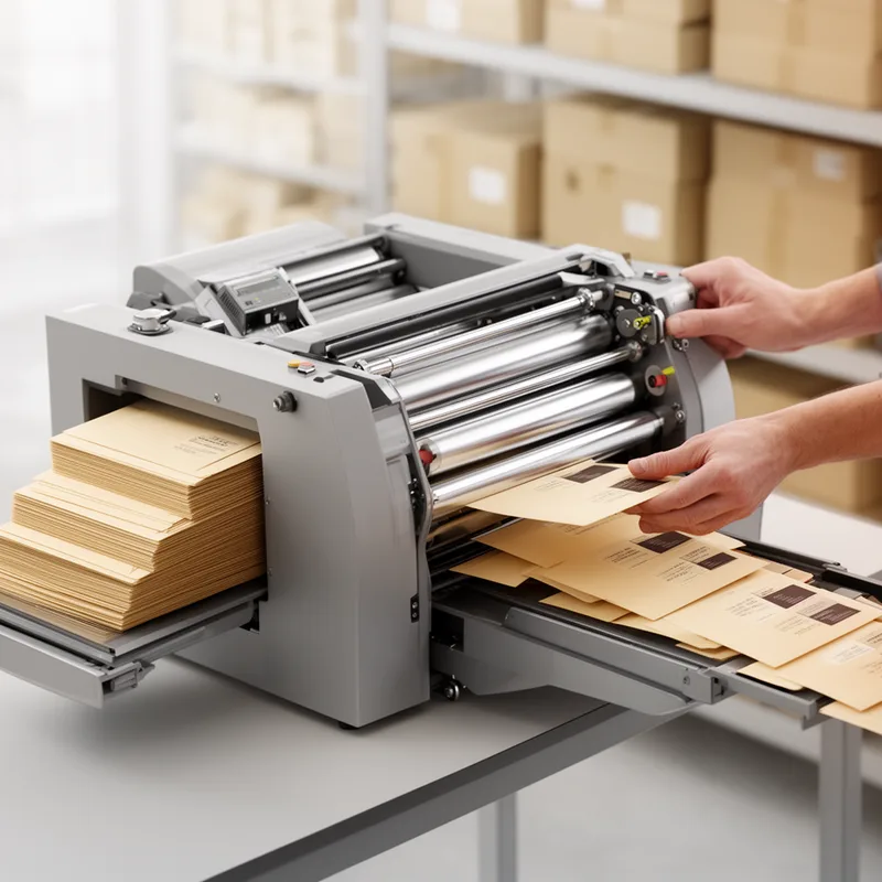 addressing machine