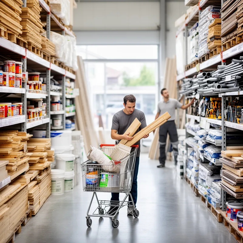building supply store