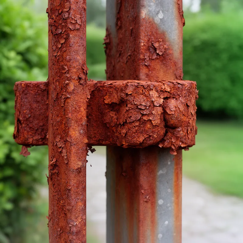 rusted