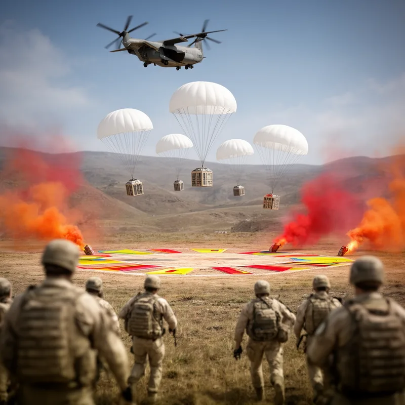 dropping zone