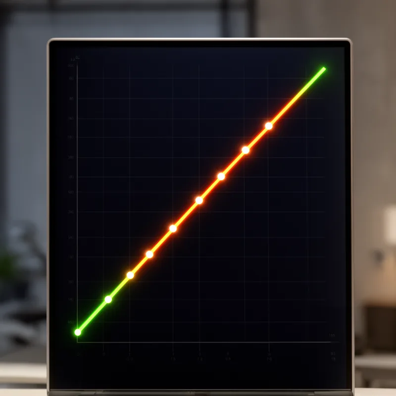 linearly